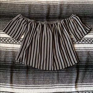 Over the shoulder top